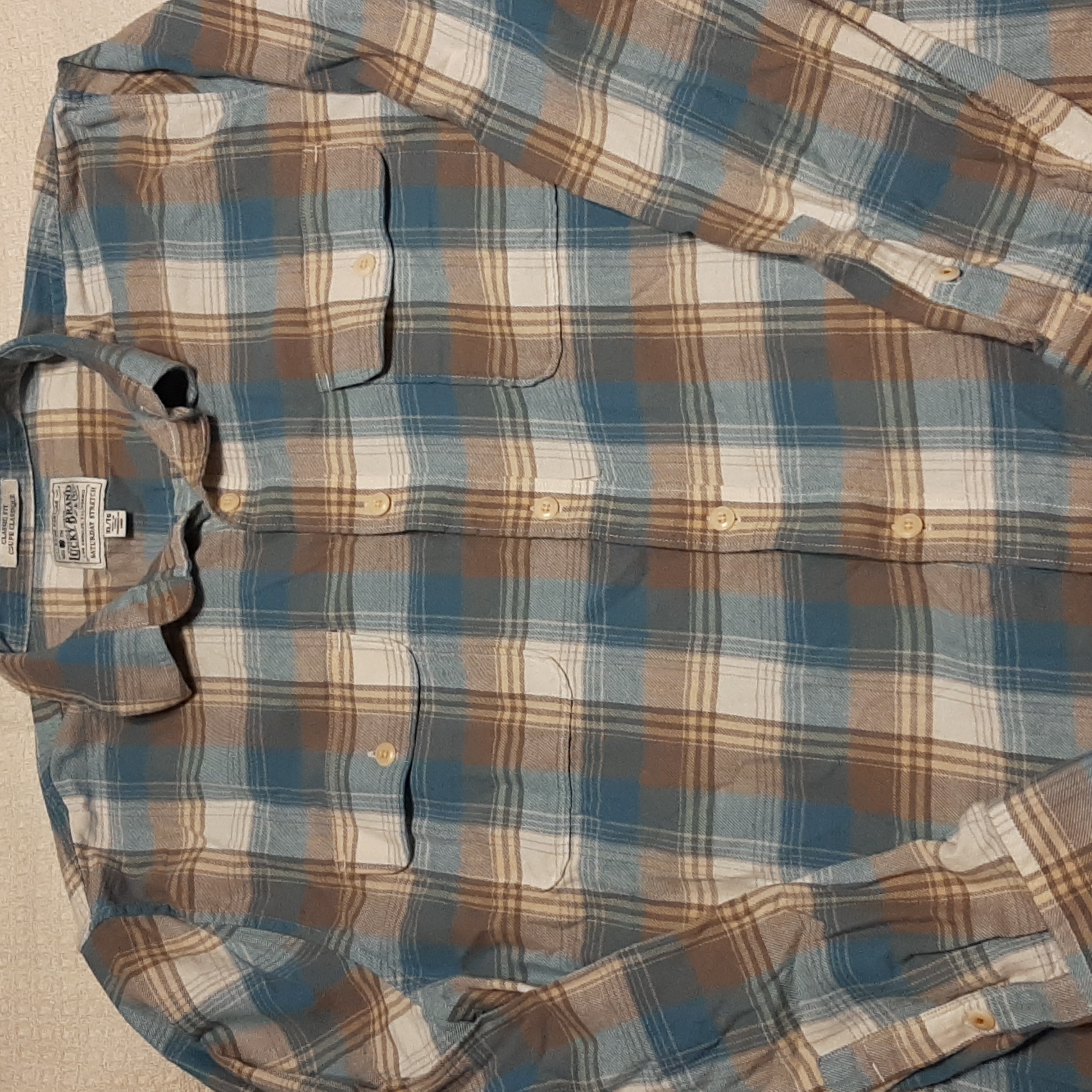 Lucky Brand Saturday Stretch Shirt 415